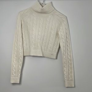 Brand new turtle neck cropped sweater